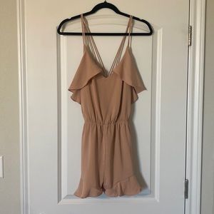 Blush pink romper
